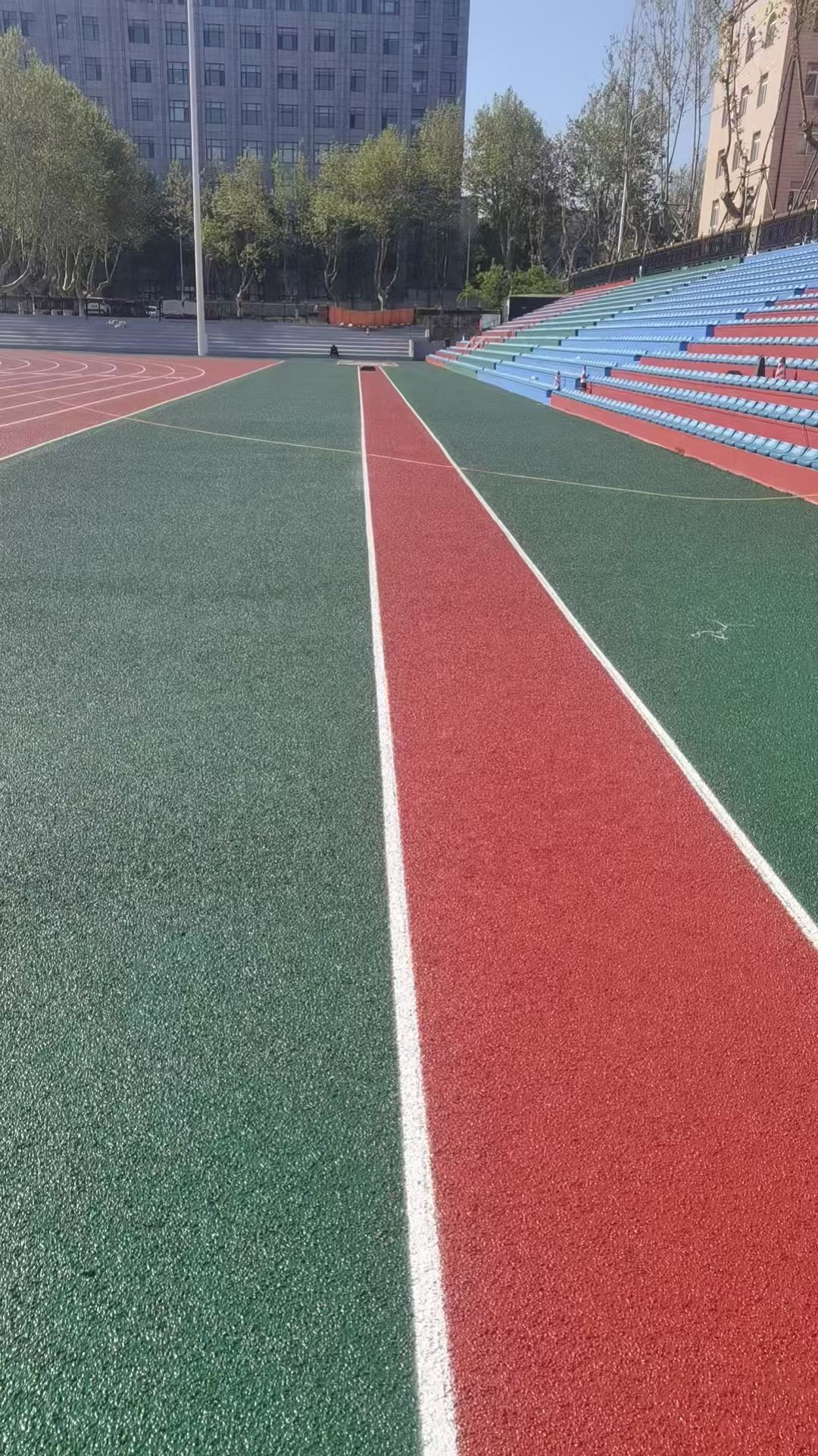 济南市硅pu球场透水跑道 - 厂家